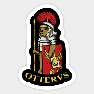 Roman Otter Sticker